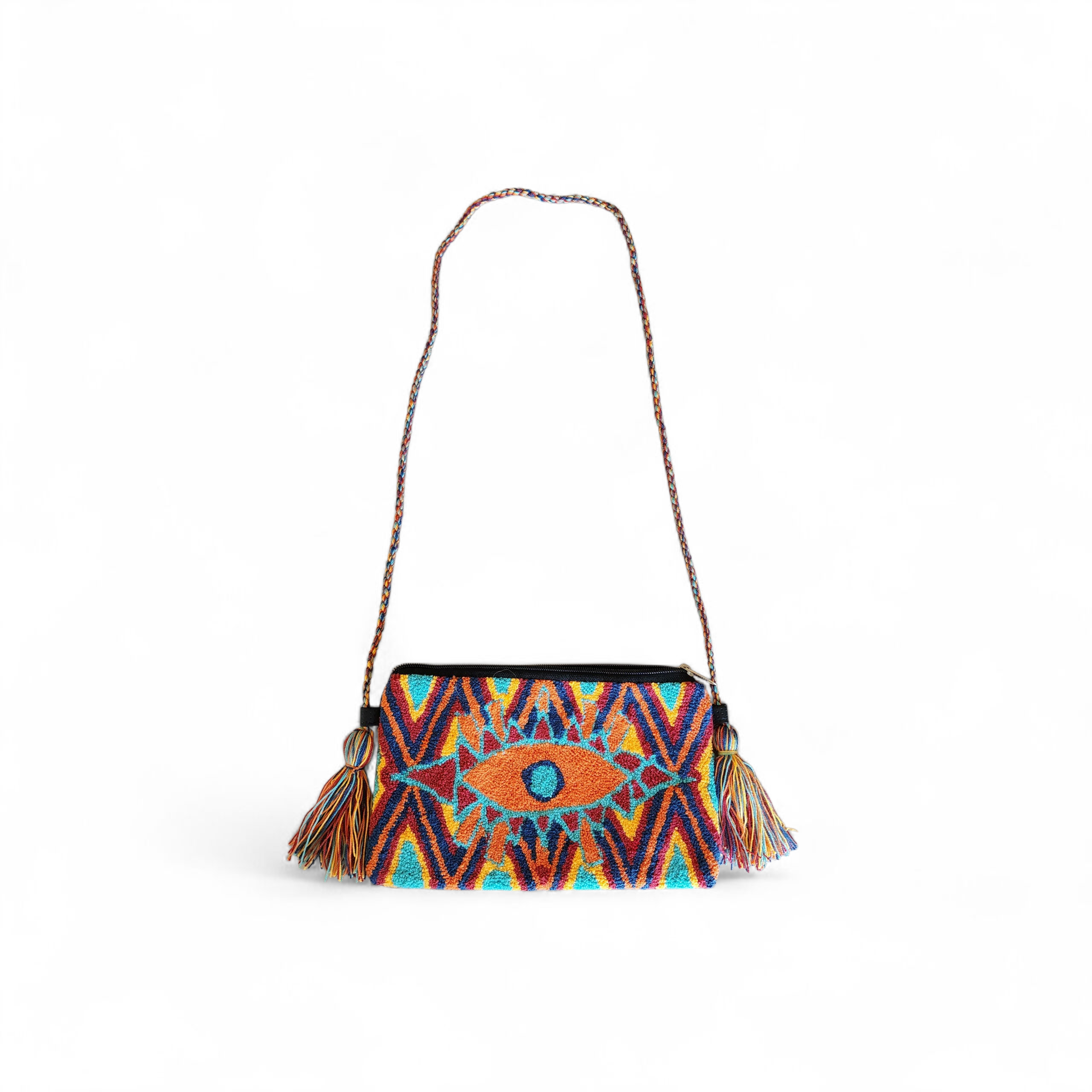 Wayuu mini bag and woven accessories